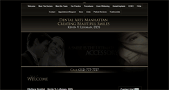 Desktop Screenshot of dentalartsmanhattan.com